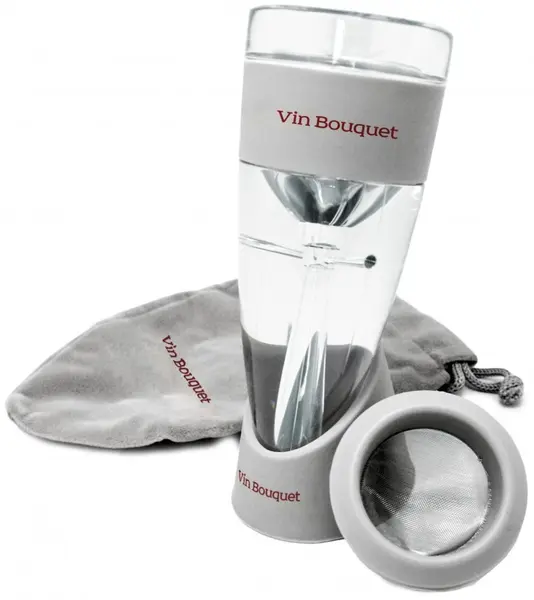 Aerator cu filtru, suport și pungă Vin Bouquet