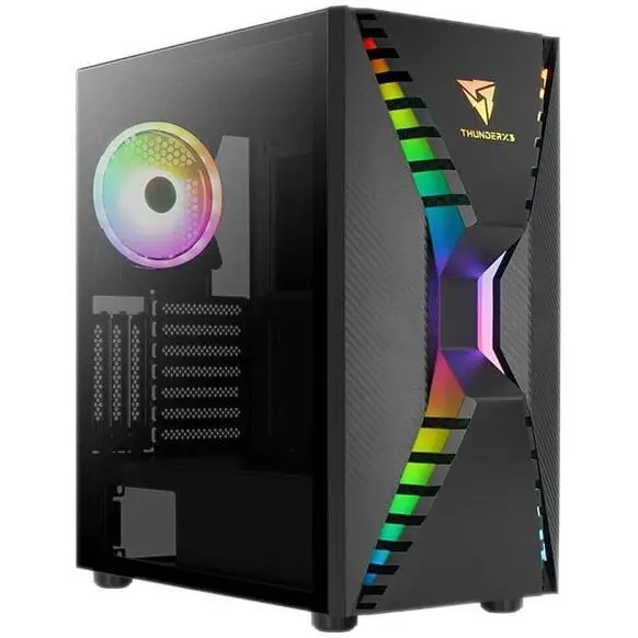 AEROCOOL Carcasa Aerocool Cronus, Mid-Tower, fara sursa, E-ATX, Black