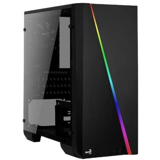 AEROCOOL Carcasa PC Aerocool CYLON Mini RGB, MiniTower, Iluminare RGB, Negru