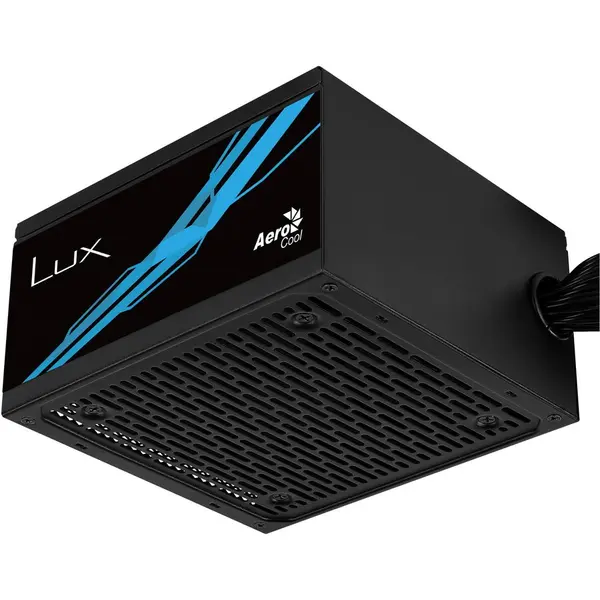 AEROCOOL Sursa alimentare Aerocool LUX, 550 W, 80 Plus Bronze, 20+4 pin ATX, Negru