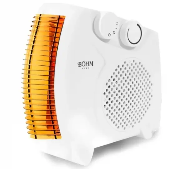 Aeroterma electrica BOHM, 2000W , 2 trepte de putere, suprafata incalzire 20-25 m ²
