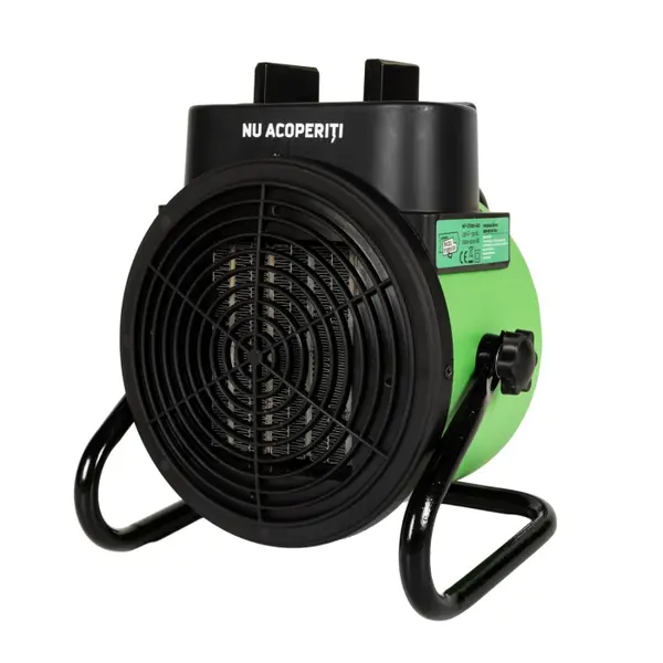 Aeroterma electrica Micul Fermier, 1000 2000W, element de incalzire ceramic