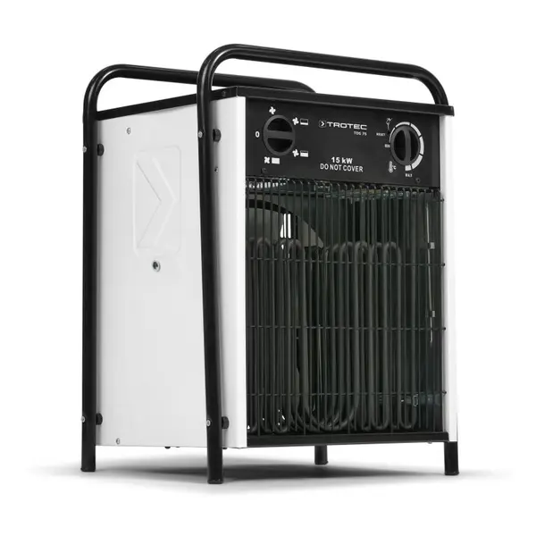 Aeroterma electrica TDS 75, Putere incalzire pana la 15000W, Debit de aer 1293 mc3/h, Termostat