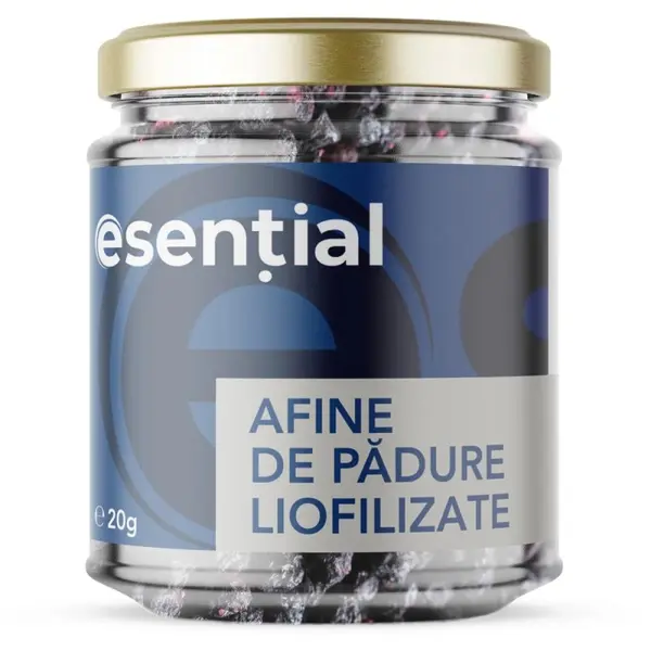 Afine de Padure Liofilizate, Intregi, 20 g
