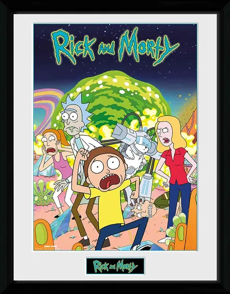 Afiș înrămat GB eye Animation: Rick & Morty - Compilation