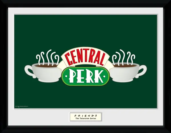 Afiș înrămat GB eye Television: Friends - Central Perk