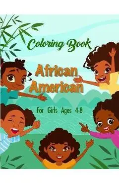 African American Coloring Book For Girls Ages 4-8 - Mo Tarek
