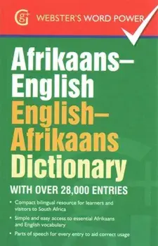 Afrikaans-English, English-Afrikaans Dictionary. With Over 28,000 Entries, Paperback/***
