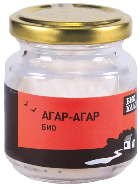 Agar-agar, 30 g, Clasa Bio