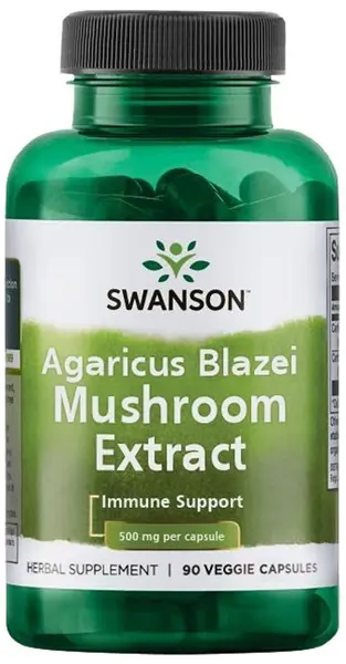Agaricus Blazei Mushroom Extract, 90 capsule, Swanson