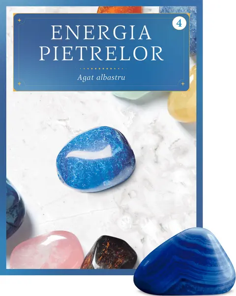 Agat albastru. Volumul 4. Energia pietrelor