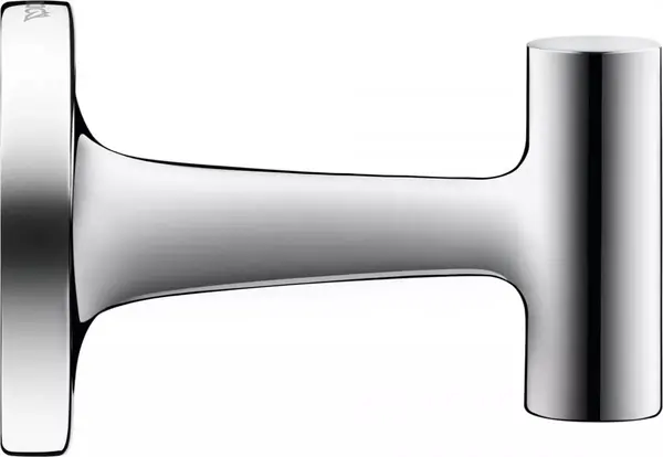Agatatoare Duravit Starck T 0099291000, montare pe perete, metal, Crom lucios