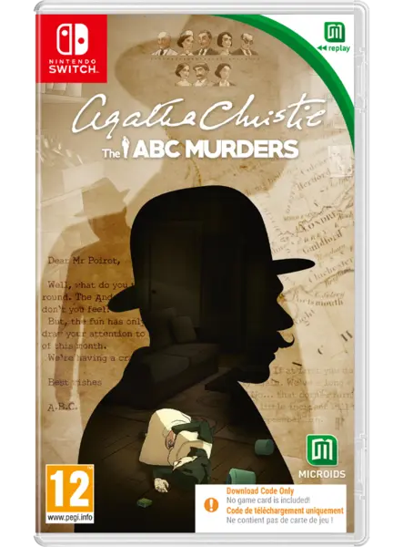 Agatha Christie ABC Murders Replay (Code in a Box) Нинтендо Суич