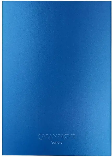 Agendă Caran d'Ache - Colormat-X, A5, liniat, albastru