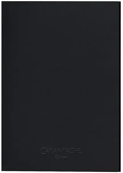 Agendă Caran d'Ache - Colormat-X, A5, liniat, negru