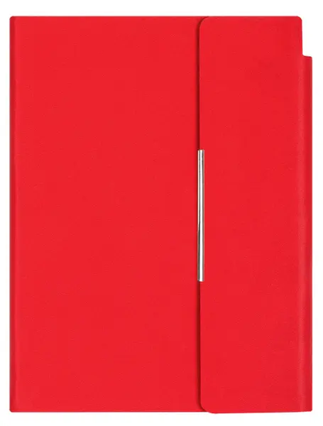 Agenda din piele cu capac magnetic Velvet A5 - Rosie