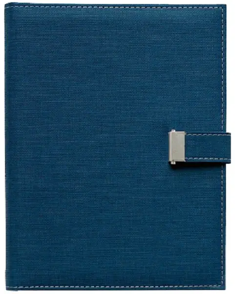 Agenda Lemax - Elegans, A5, cu mecanism, albastru inchis