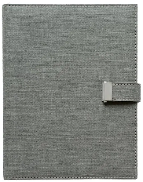 Agenda Lemax - Elegans, A5, cu mecanism, gri