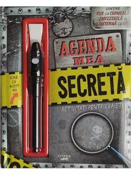 Agenda mea secreta. Activitati pentru baieti/***