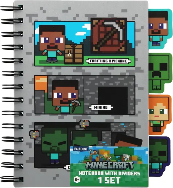 Agenda Paladone Games: Minecraft - Characters, format A5