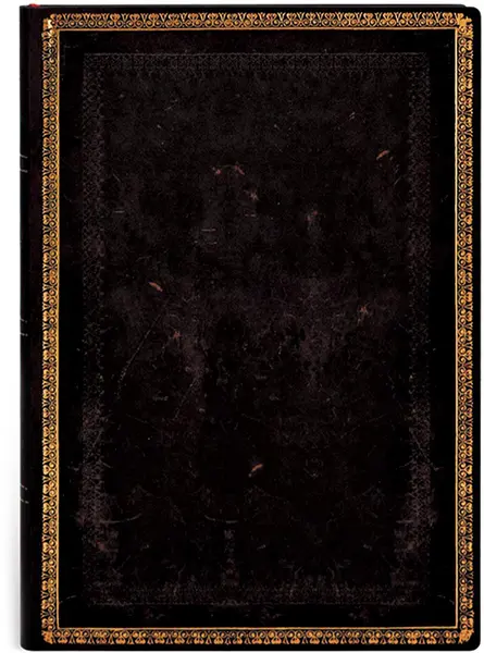 Agenda Paperblanks - Black Maroccan, cu elastic