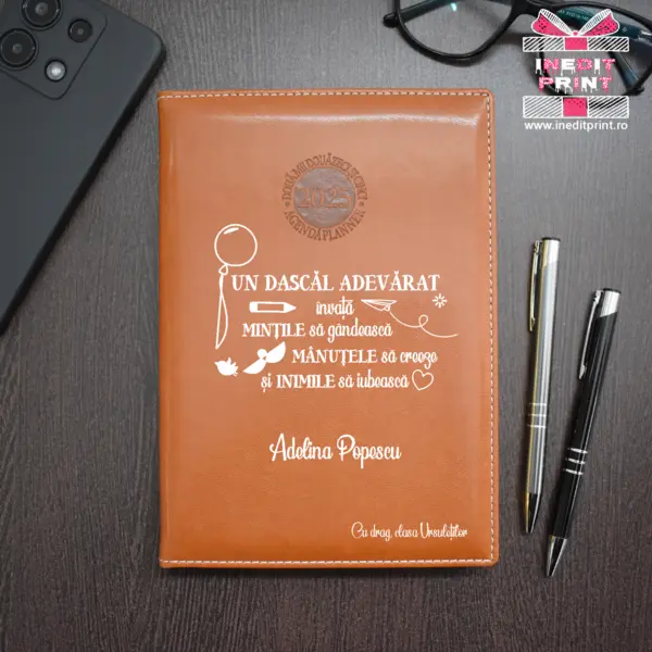 Agenda personalizata 2025 Dascal adevarat AP8 MARO AMSTERDAM, DELUXE PREMIUM