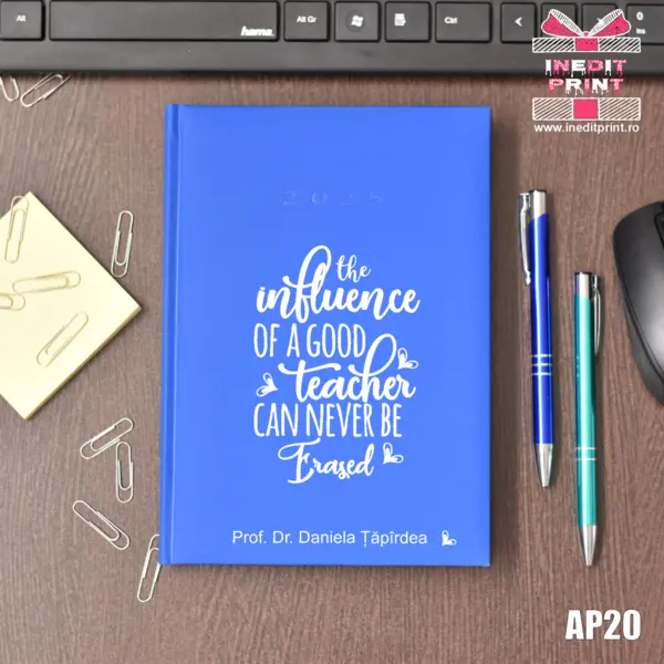 Agenda personalizata 2025 Good Teacher AP20 ALBASTRU DESCHIS, STANDARD H1