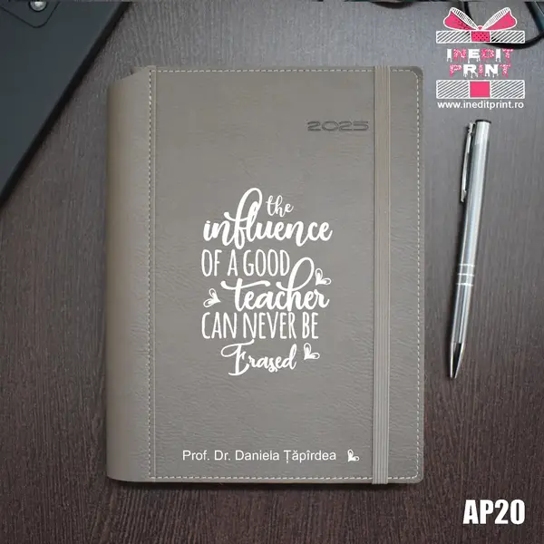 Agenda personalizata 2025 Good Teacher AP20 BEJ BORNEO, DELUXE PREMIUM