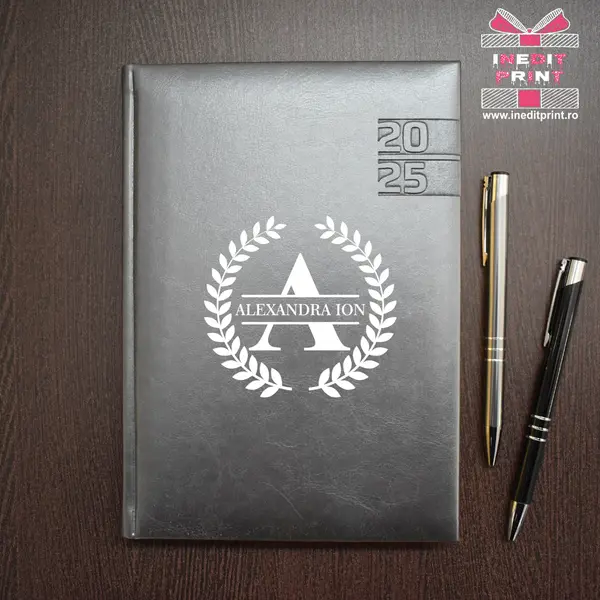 Agenda personalizata 2025 Initiala + Nume AP4 GRI NARNI, DELUXE PREMIUM