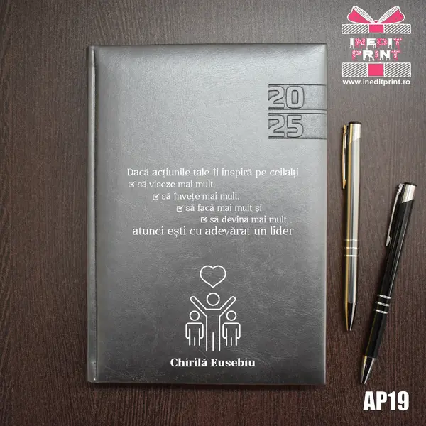 Agenda personalizata 2025 Lider adevarat AP19 GRI NARNI, DELUXE PREMIUM