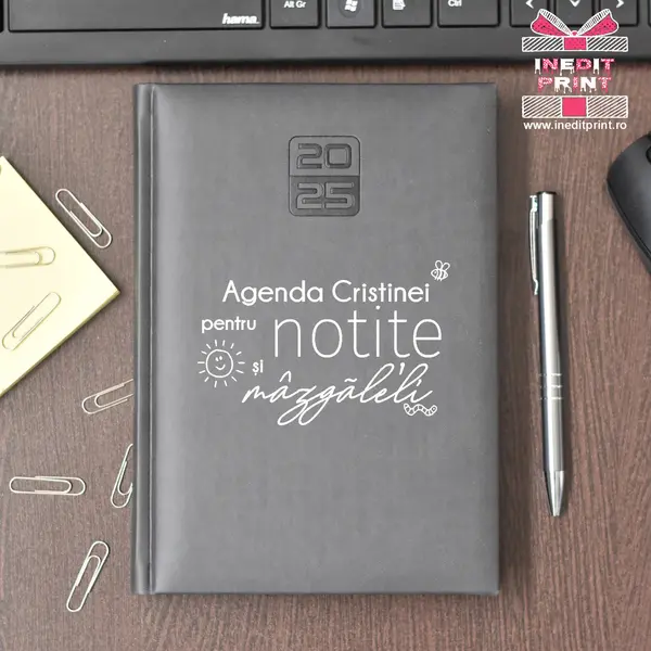Agenda personalizata 2025 mazgaleli AP1 STANDARD HT2, GRI INCHIS