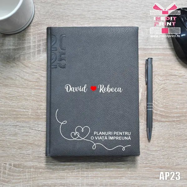 Agenda personalizata 2025 Planuri AP23 DELUXE H, MARO