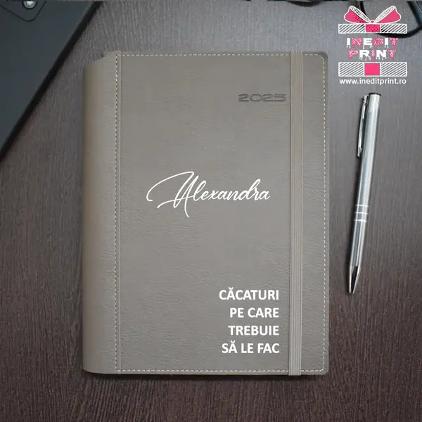 Agenda personalizata 2025 To do list AP6 BEJ BORNEO, DELUXE PREMIUM