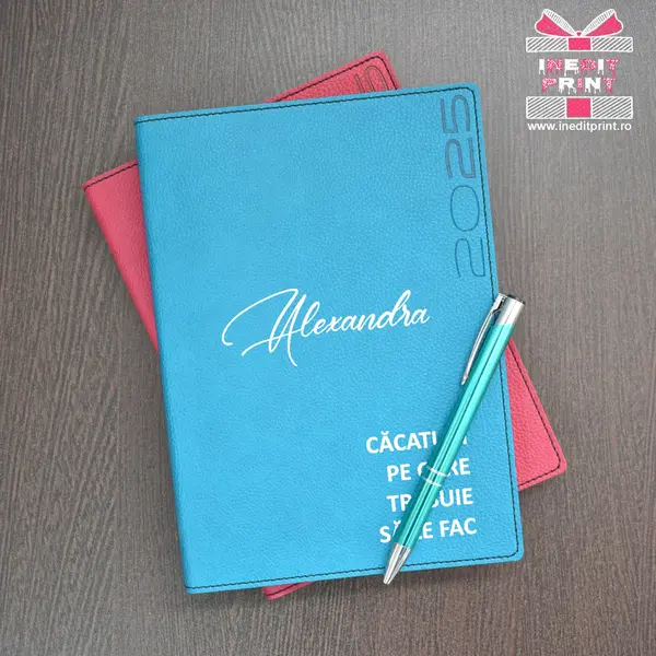 Agenda personalizata 2025 To do list AP6 DELUXE PREMIUM, TURCOAZ LORETO