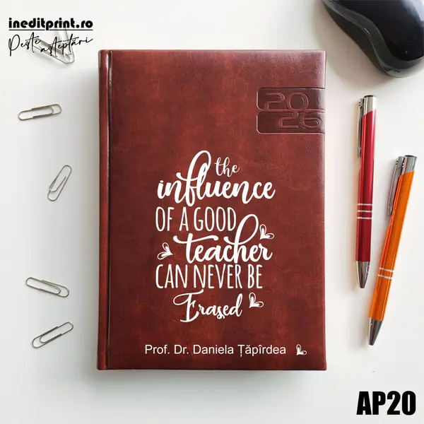 Agenda personalizata 2026 Good Teacher AP20 DELUXE PREMIUM, Narni Maro