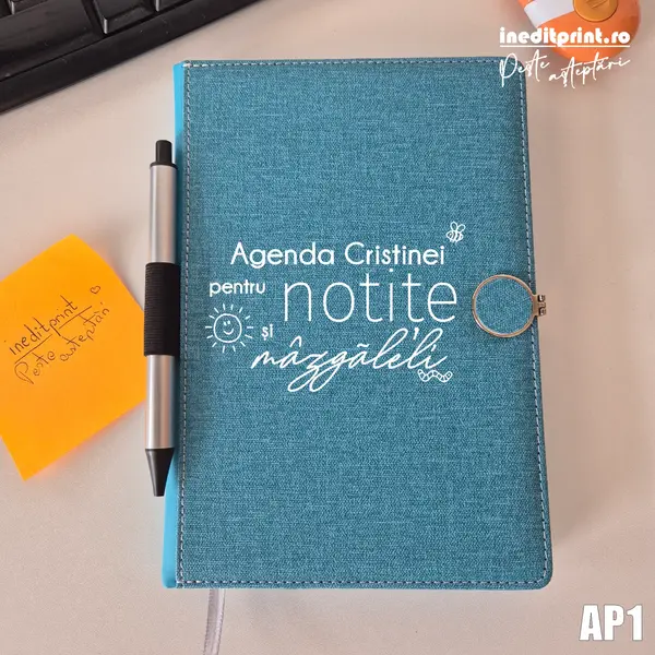 Agenda personalizata 2026 mazgaleli - AP1 NEDATATA AD, TURCOAZ CP