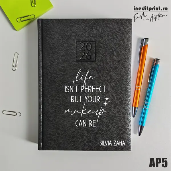 Agenda personalizata 2026 Perfect makeup AP5 DELUXE H, Edolo Maro