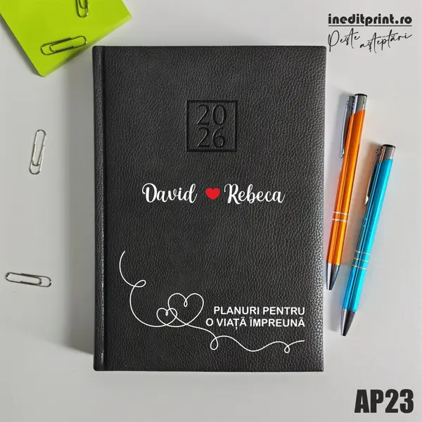 Agenda personalizata 2026 Planuri AP23 DELUXE H, Edolo Maro