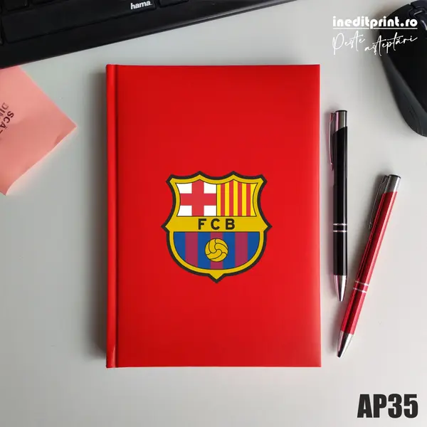 Agenda personalizata 2026 Sport AP35 NEDATATA RT, Rosu