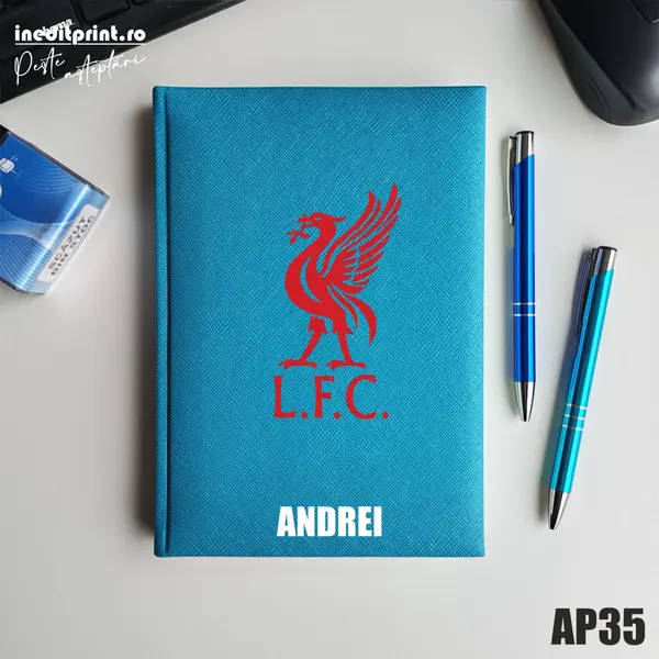 Agenda personalizata 2026 Sport AP35 NEDATATA RT, Turcoaz-Adria