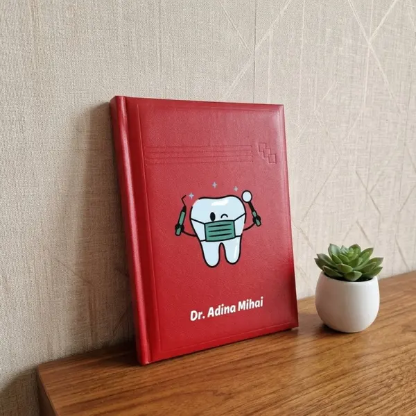 Agenda personalizata Dentist REDNOTE