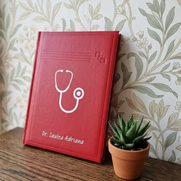 Agenda personalizata Doctor REDNOTE