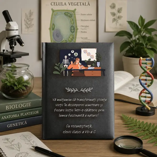 Agenda personalizata pentru profesorul biologie