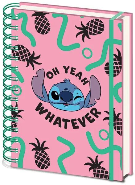 Agendă Pyramid Disney: Lilo & Stitch - You're My Fave, cu spirală, format A5