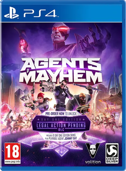 Agents of Mayhem Day One Edition Плейстейшън 4