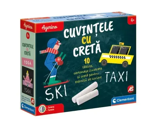 Agerino - Joc educativ Cuvintele cu creta