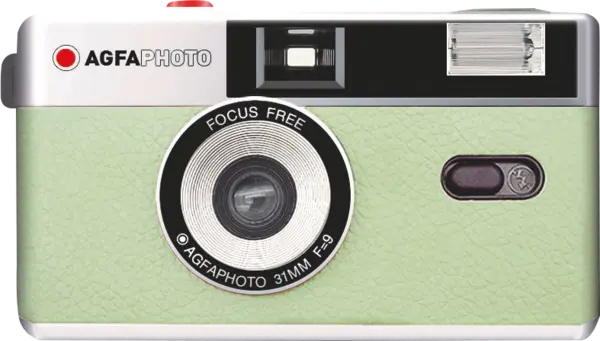 Agfaphoto Reusable Camera 35mm GREEN, Aparat foto analog, film