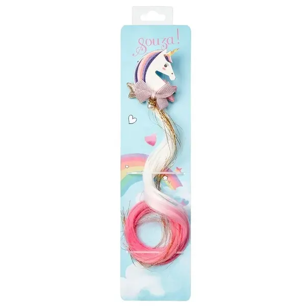 Agrafa de par Unicorn cu extensie, Souza!