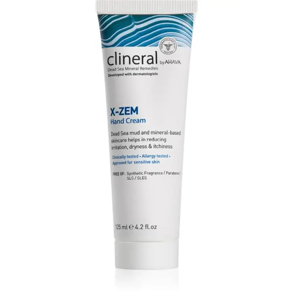 AHAVA Clineral X-ZEM crema de maini intensiva impotriva iritatiilor si mancarimilor 125 ml
