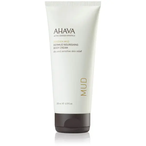 AHAVA Dead Sea Mud crema de corp nutritiva pentru piele uscata si sensibila 200 ml